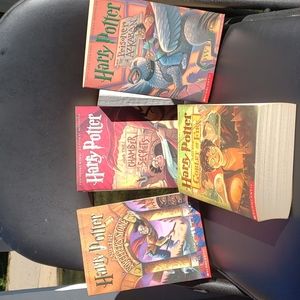 Harry Potter books 1-4